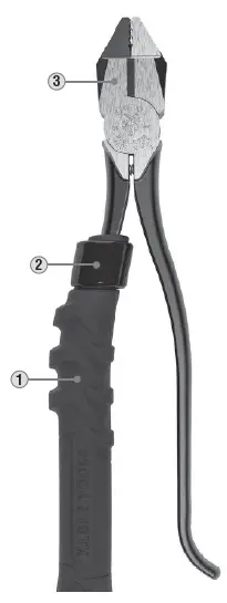 KLEIN-TOOLS-M200ST-Ironworker’s-Pliers-Comfort-Grip-fig 1