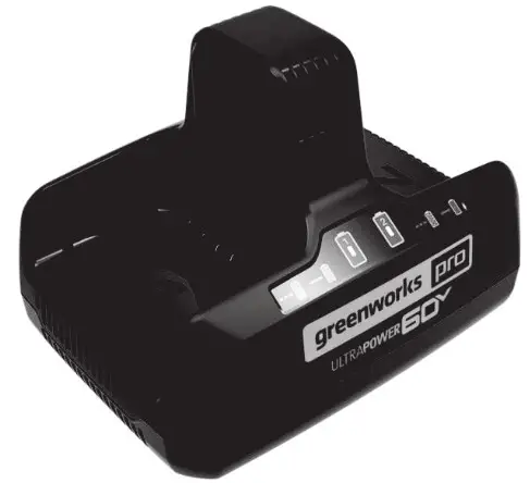 greenworks pro 60DPC10A Charger - Cover