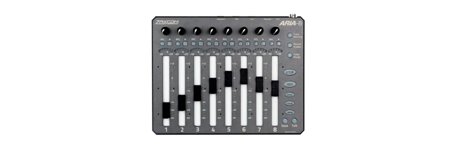 Zaxcom Aria Series Aria-8 Mixing Panel User Manual