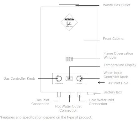 MODENA-Sano-Series-GI-0652-CS-Gas-Instant-Water-Heater-IMAGE