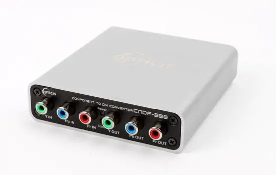 OPTICIS CNDF 200 Component Video to 1 Fiber DVI Converter