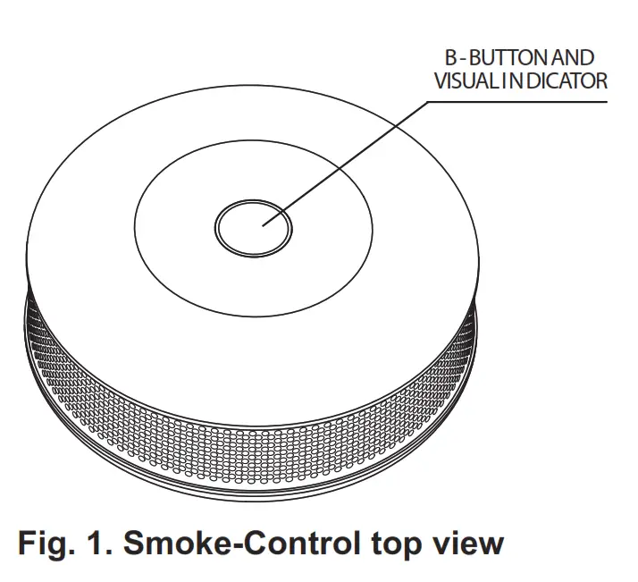 FIBARO FGSD-002 Smoke and Temperature Sensor - fig 1