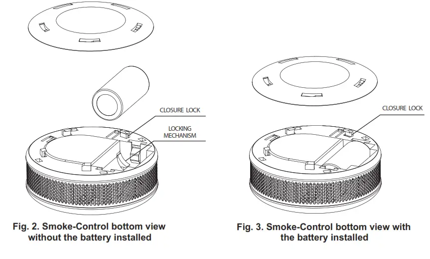 FIBARO FGSD-002 Smoke and Temperature Sensor - fig