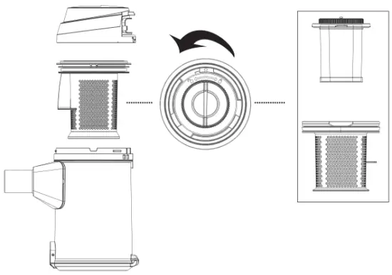 emerio UVE 125872 Hand Vacuum Cleaner - AIR DRY ONLY