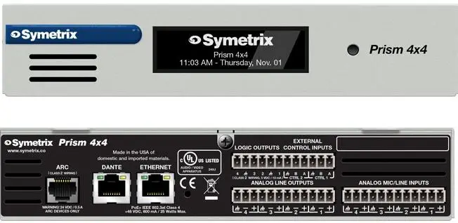 Symetrix-SYM-80-0114-Prism-4x4-Digital-Signal-Processor-PRODUCT01