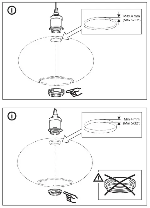 IKEA 893.881 25 JÄLLBY Ceiling Lamp Smoked Glass Pre Brass - overview 16
