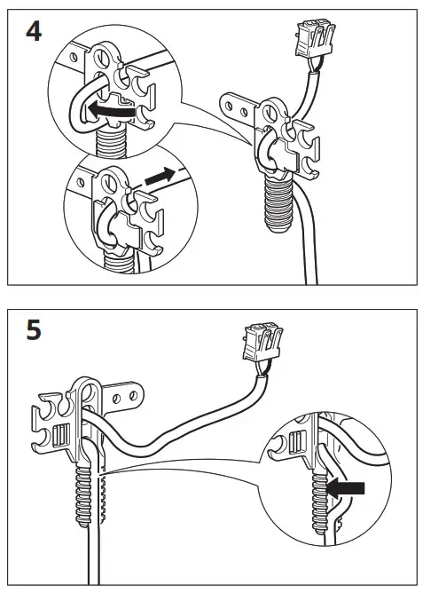 IKEA 893.881 25 JÄLLBY Ceiling Lamp Smoked Glass Pre Brass - overview 5