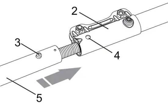 greenworks STF307 40V 15 Inch Cordless String Trimmer - assembly
