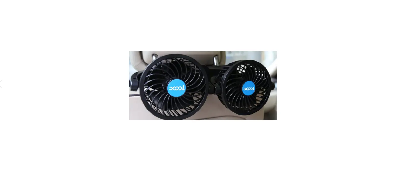 Car Fan, Xool Electric Car Fans For Rear Seat Passenger Portable Car-complete Features/owner's Guide