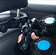 Car-Fan,-XOOL-Electric-Car-Fans-for-Rear-Seat-Passenger-Portable-Car-Seat-Fan-Headrest-fig-3