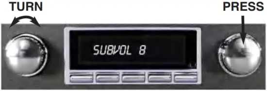 custom autosound USA 740 Classic Vehicle OEM Fit Radios - Image 29