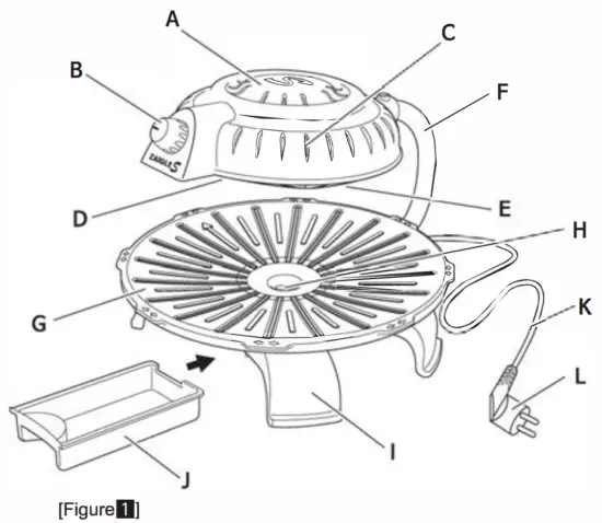 ZAIGLES WD Infrared Grill - Fig