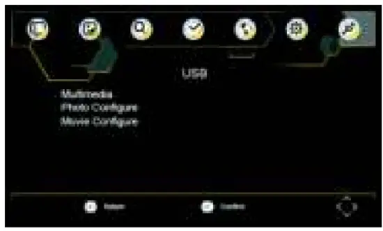 Lenco TFT 1028BK Portable Television HD - USB