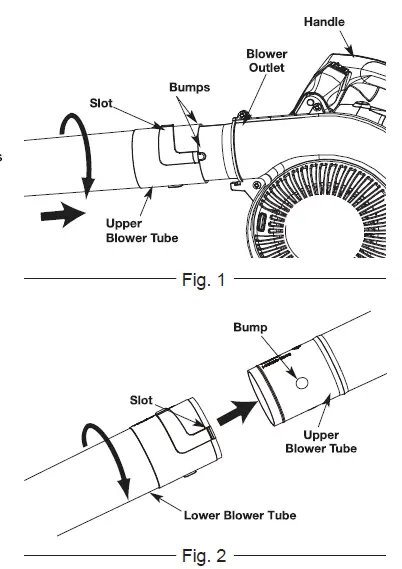 SENIX BLV4QL-M 4-Cycle Engine Gasoline Powered Blower Vacuum Cleaner FIG 18
