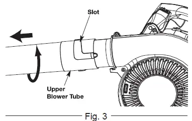 SENIX BLV4QL-M 4-Cycle Engine Gasoline Powered Blower Vacuum Cleaner FIG 19