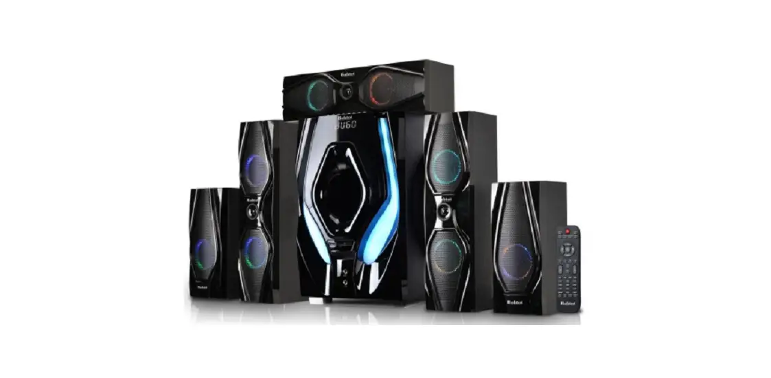 Bobtot B901d 5.1 Channel Home Theater System With Led Light Effects User Manual