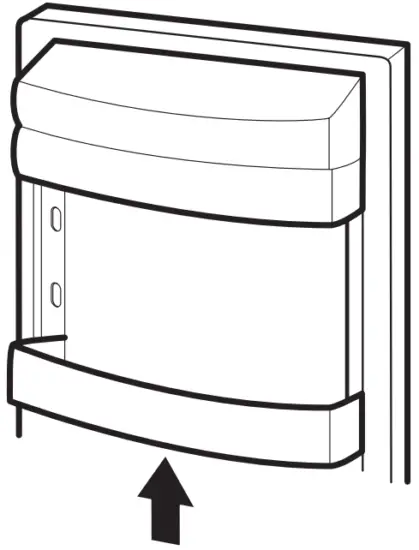 Positioning the door balconies 