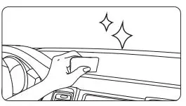 JOYROOM ZR-ZS290 Magnetic Wireless Car Charger Holder User Manual - Clean the windshield