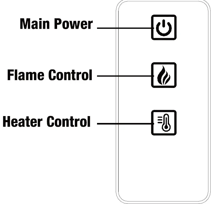 Gymax GYM06611 Electric fireplace Up to 65 in Gray (2-Tier) FIG 12