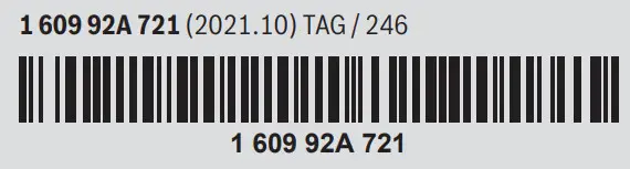 BOSCH Professional GLI Variled Cordless Worklight - BR code