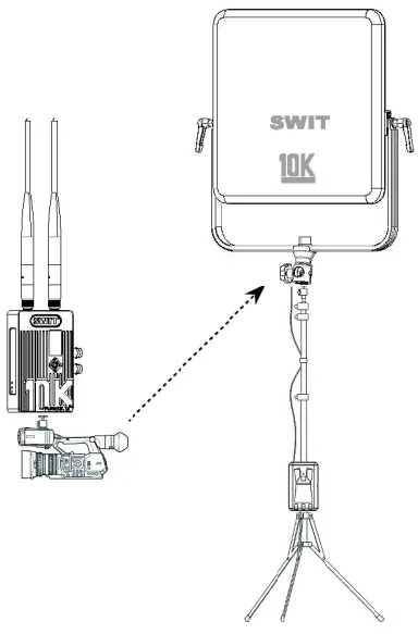SWIT FLOW10K Tx Wireless SDI-HDMI Kit-fig15