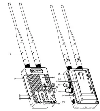 SWIT FLOW10K Tx Wireless SDI-HDMI Kit-fig2