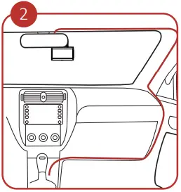 HIKVISION C6 Hik Dash Camera Installation 2