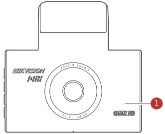 HIKVISION C6 Hik Dash Camera Packing List 1