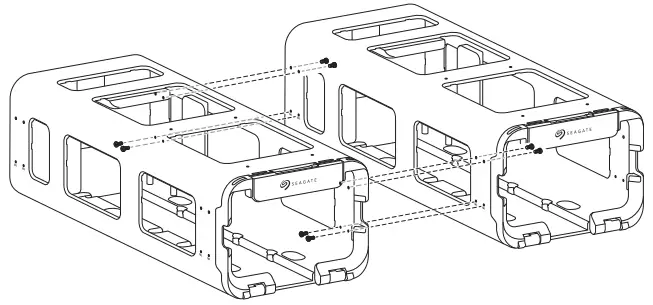 Connecting Lyve Mobile Mounts Horizontally