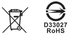 Disposal and RoHS Symbol