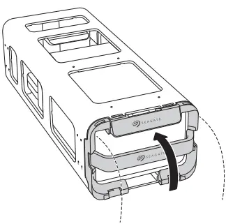 Lock device in place