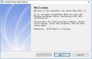 Autek Ikey 820 Update Tool V1.5 Setup