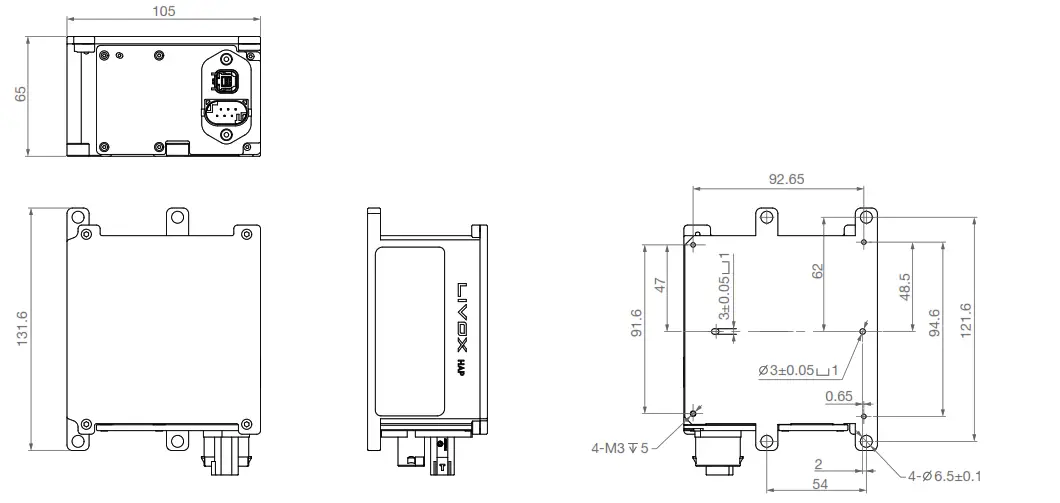 LIVOX T1 HAP High Performance LiDAR Sensor - fig 3