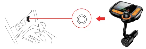 iSimple Vehicle Bluetooth 5.0 FM Transmitte - car