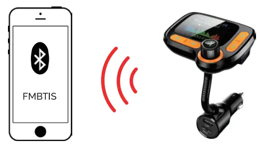 iSimple Vehicle Bluetooth 5.0 FM Transmitte - mobile