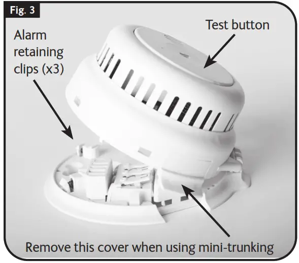 FIREHAWK FHN450BB Mains Powered Heat Alarms - INSTALLATION PROCEDURE 2