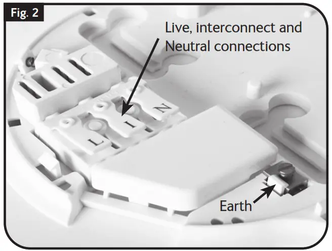 FIREHAWK FHN450BB Mains Powered Heat Alarms - INSTALLATION PROCEDURE