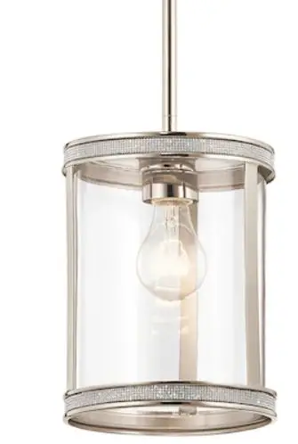 Hunter-19239-Solhaven-1 Light-Mini-Pendant-