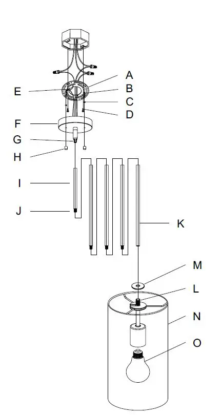 Hunter-19239-Solhaven-1 Light-Mini-Pendant-fig-2