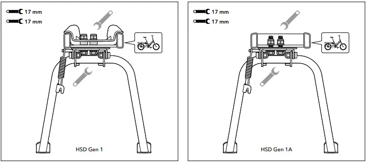 tern DuoStand Double Leg Kick Stand-fig9