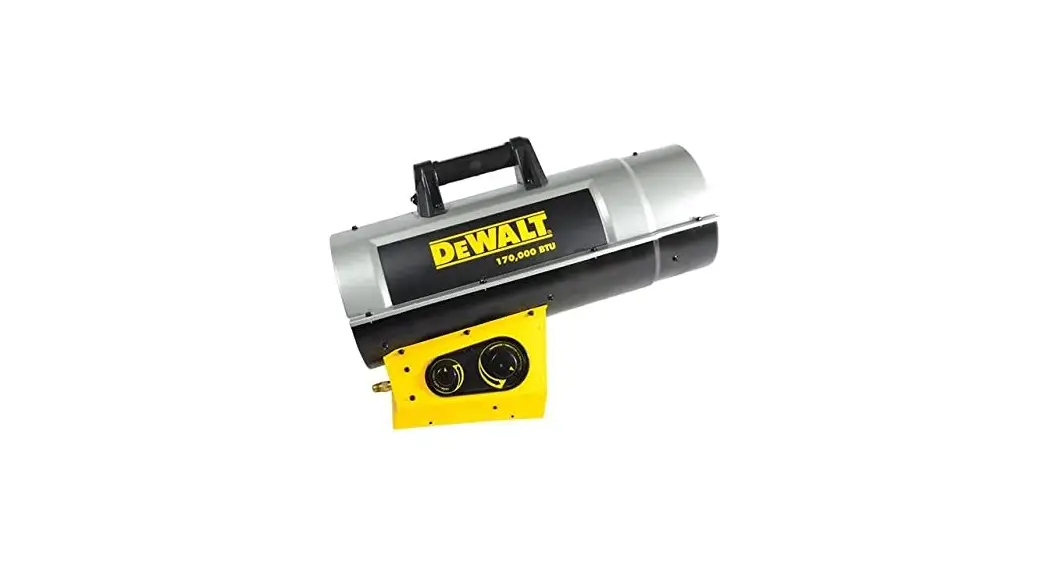 Dewalt Dxh170favt Forced Air Propane Construction Heater Instruction Manual