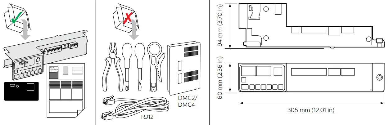 PHILIPS DCM DyNet Dynalite Multipurpose Controllers - Figure 1