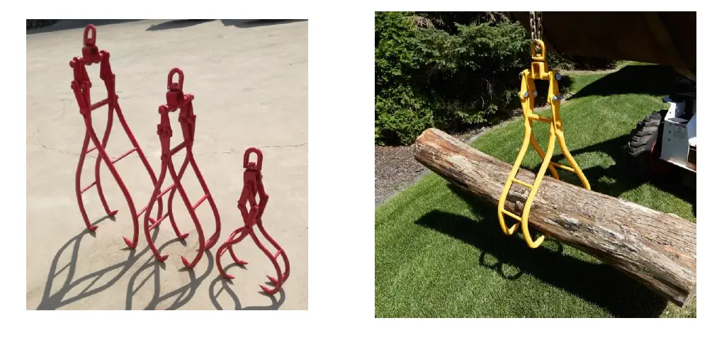 wiltec 62359 Log Grapple with 4 Claws fig 1