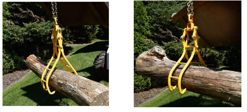 wiltec 62359 Log Grapple with 4 Claws fig 2