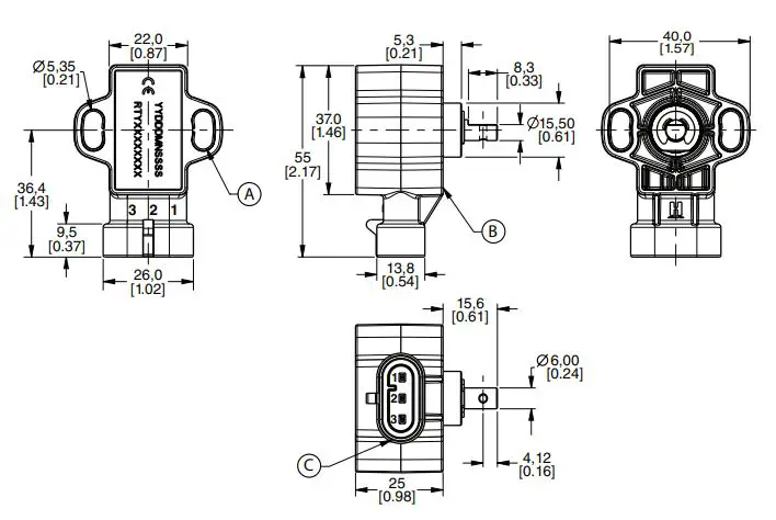 Honeywell-50069443-Hall-Effect-Rotary-Position-Sensors-FIG-4