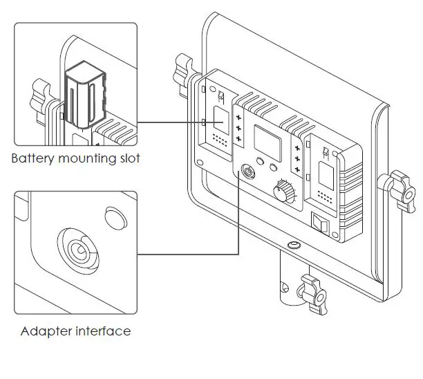 NIT SINE-MZ-FRGB45A-LED-Photography-Light-fig-5