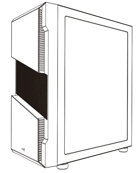 AeroCool Menace Saturn FRGB Computer Case