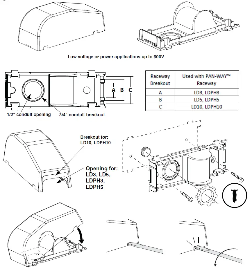 PANDUIT-LD10-Pan-Way-Surface-Raceway-FIG-14