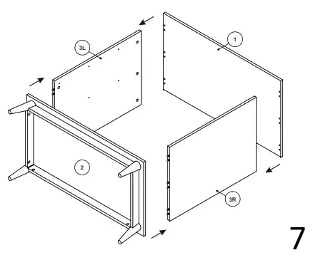 BOPITA 11719351 PARIS DRESSER - - 77