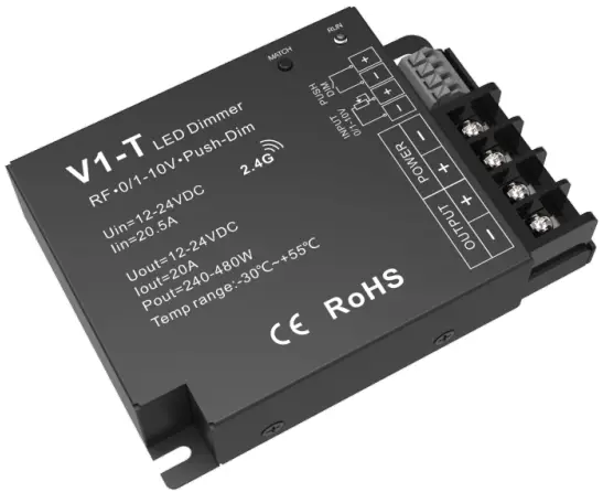 SKYDANCE V1-T Single Color LED Controller-fig1